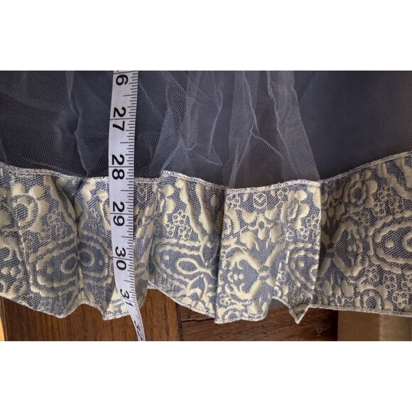 Girls Size 9 Jacquard Dress Sleeveless Dress with Jacket and Bag, Formal Blue - Picture 12 of 16